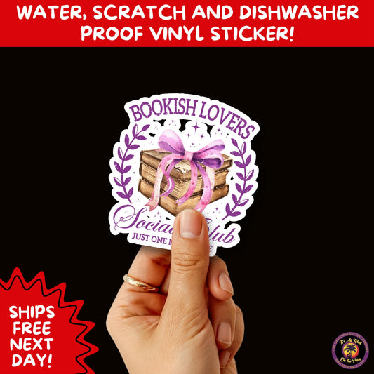 SMUT BOOK LOVER | Stickers – Funny Romance Sticker Pack for Readers, Booktok Gifts, Steamy Books, Kindle Accessories, Waterproof Vinyl