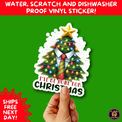 CHRISTMAS STICKER PACK | Festive Holiday Decor Vinyl Stickers Perfect for Journals Gifts Planners Stocking Stuffers Winter for coffee lovers