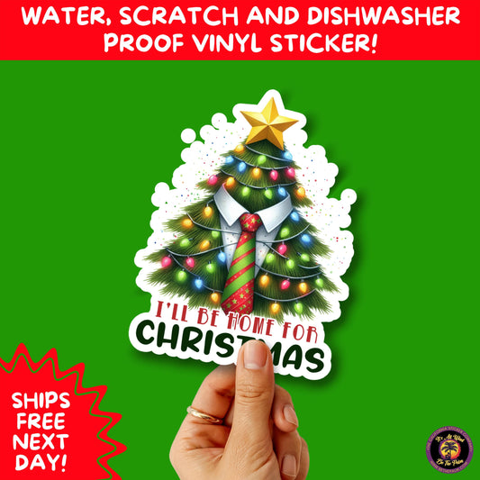 CHRISTMAS STICKER PACK | Festive Holiday Decor Vinyl Stickers Perfect for Journals Gifts Planners Stocking Stuffers Winter for coffee lovers