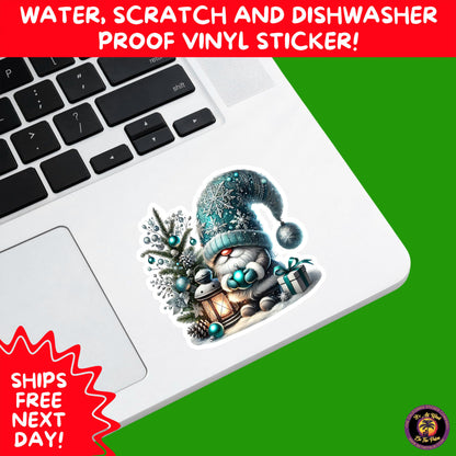 CHRISTMAS STICKER PACK | Festive Holiday Decor Vinyl Stickers Perfect for Journals Gifts Planners Stocking Stuffers Winter for gnome lovers