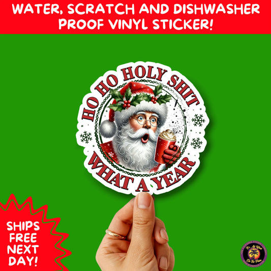 CHRISTMAS STICKER PACK | Festive Holiday Decor Vinyl Stickers Perfect for Journals Gifts Planners Stocking Stuffers Winter for gnome lovers