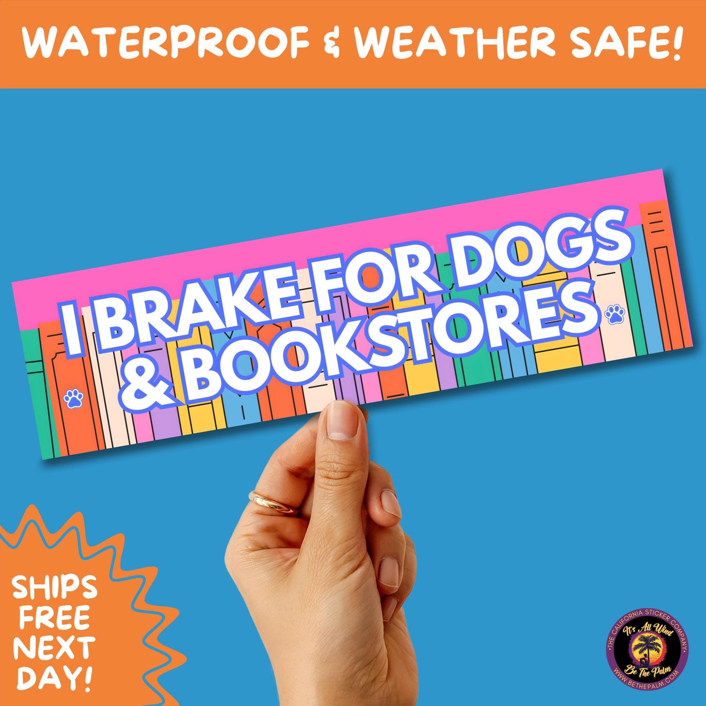 BUMPER STICKER | Funny Vinyl Decals for Cars Trucks Laptops Durable Waterproof Outdoor Sticker Gift for Drivers and Road Trips
