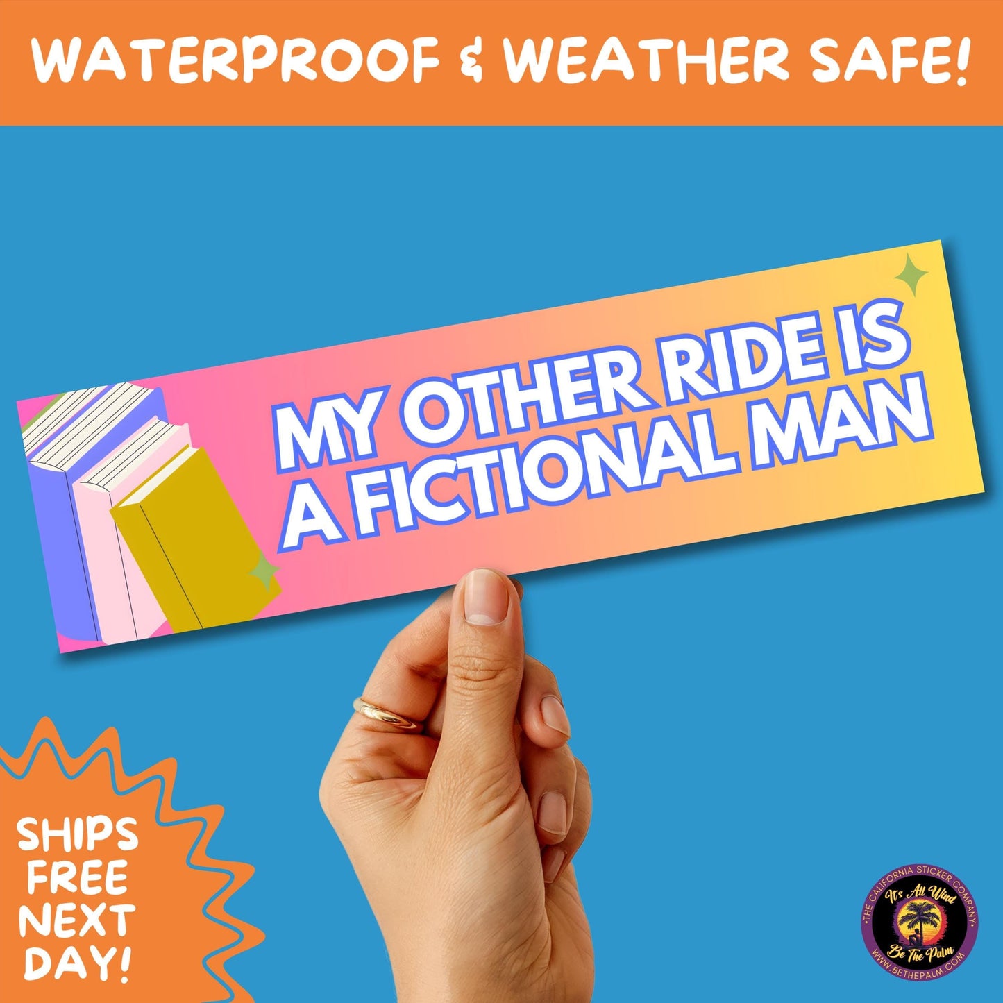 BUMPER STICKER | Funny Vinyl Decals for Cars Trucks Laptops Durable Waterproof Outdoor Sticker Gift for Drivers and Road Trips