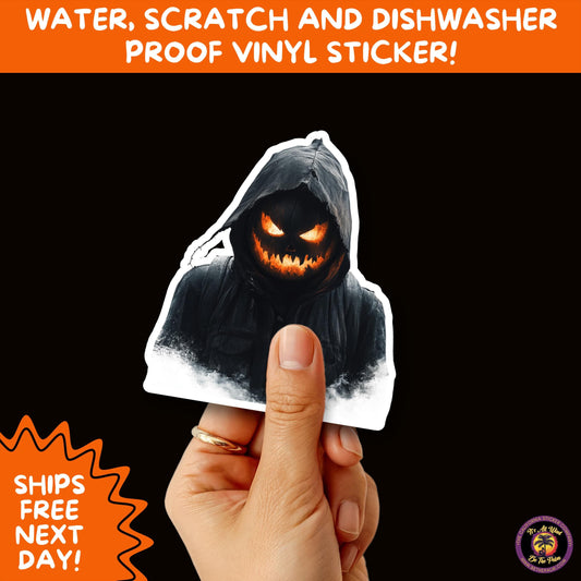 JACK O LANTERN | Aesthetic Halloween Stickers for Planners, Laptops, Water Bottles, and Spooky Autumn Craft Projects