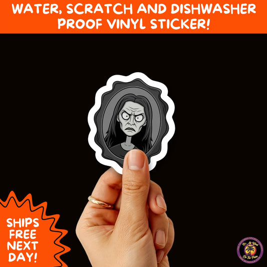 HALLOWEEN VINYL STICKERS | Spooky Ghosts, Witches, Pumpkins, Skulls and Bats – Waterproof Halloween Sticker Pack for All Ages