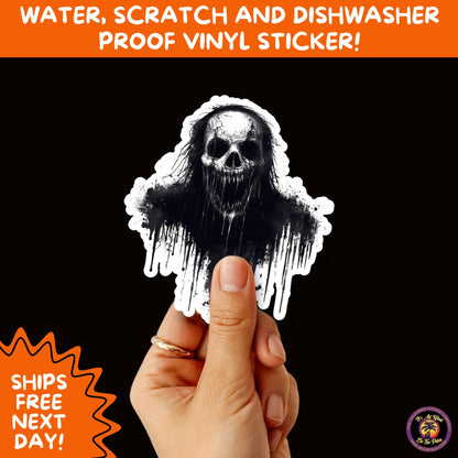 JACK O LANTERN | Aesthetic Halloween Stickers for Planners, Laptops, Water Bottles, and Spooky Autumn Craft Projects