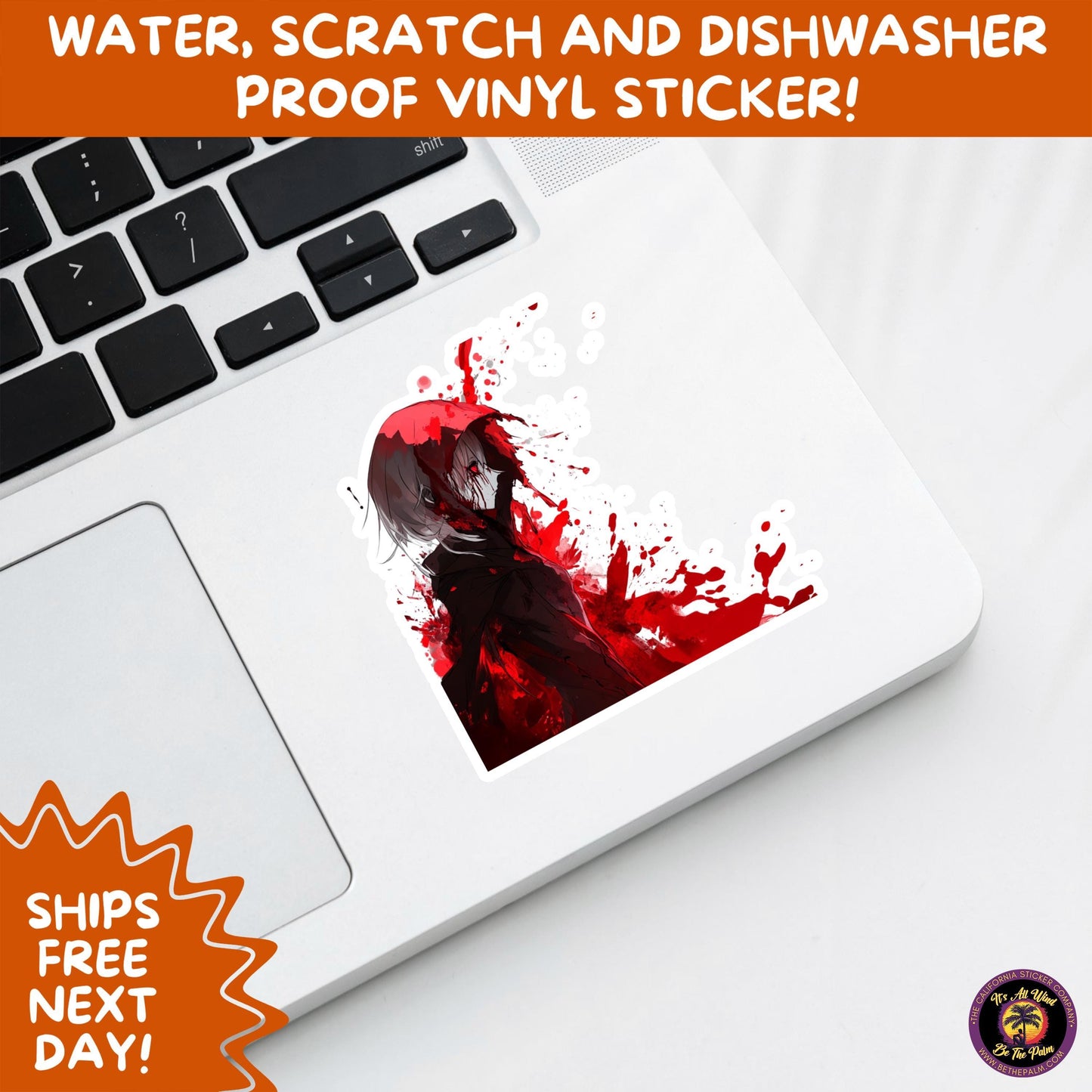 GORE HORROR STICKERS | Creepy Vibe Aesthetic – Blood, Skulls, Guts, and Creepy Vinyl Art for Halloween and Alternative Style Fans