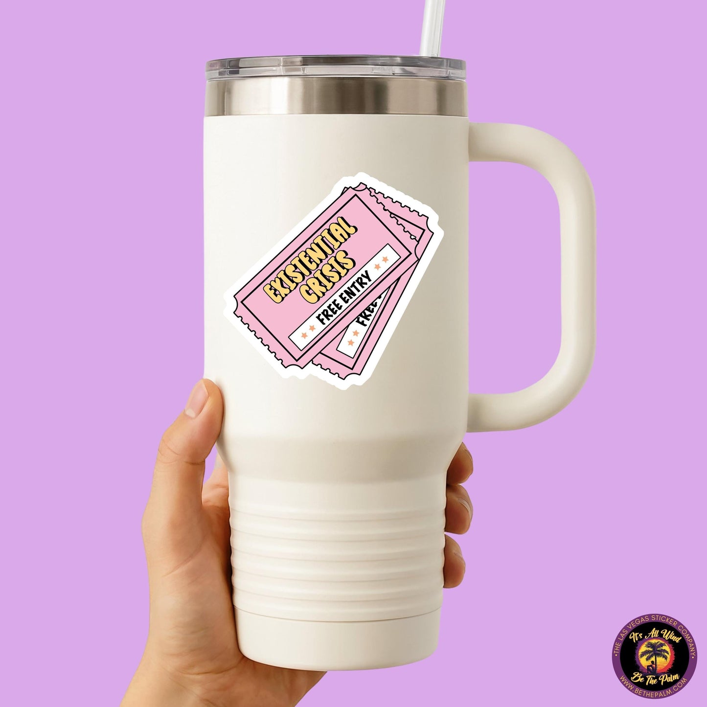MENTAL HEALTH STICKER | funny sticker, laptop sticker, anxiety, stickers for hydro, vinyl stickers, meme sticker, water bottle sticker