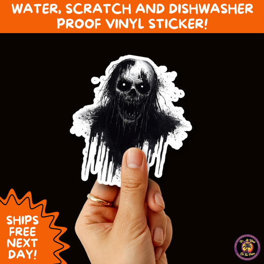 JACK O LANTERN | Aesthetic Halloween Stickers for Planners, Laptops, Water Bottles, and Spooky Autumn Craft Projects