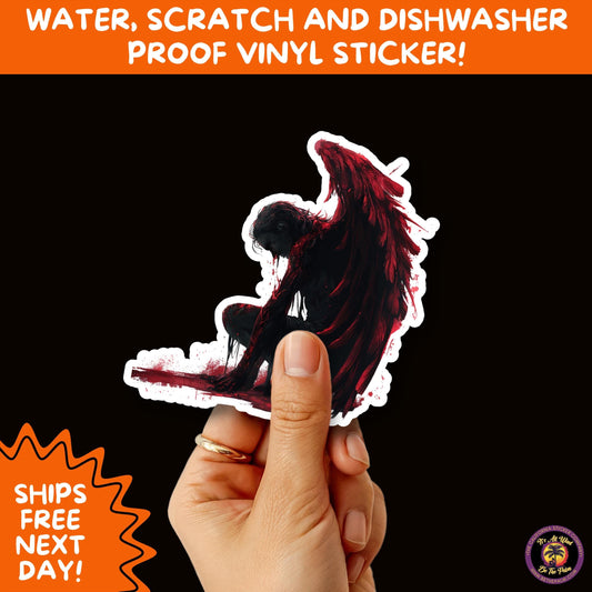 GORE HORROR STICKERS | Creepy Vibe Aesthetic – Blood, Skulls, Guts, and Creepy Vinyl Art for Halloween and Alternative Style Fans