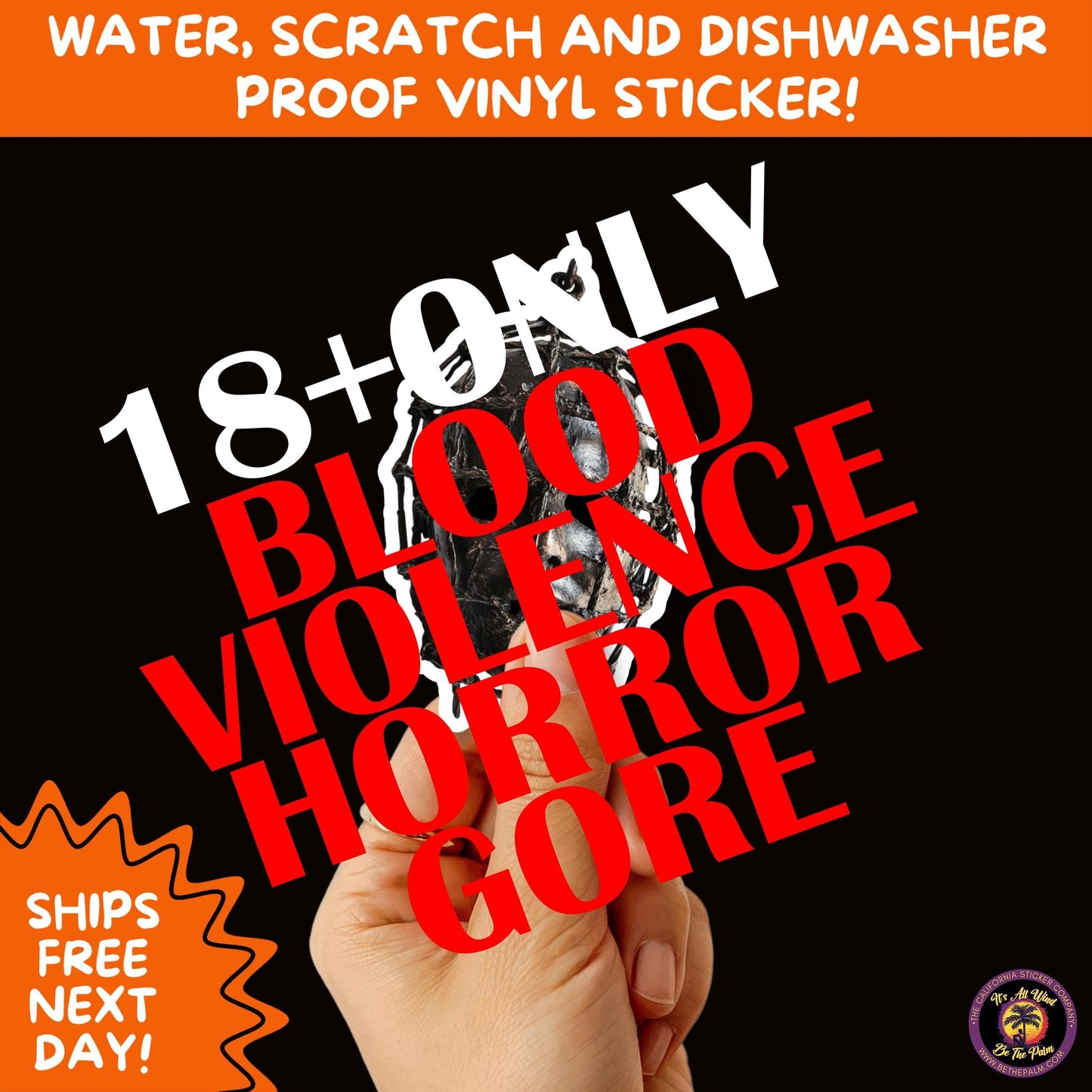 GORE HORROR STICKERS | Creepy Vibe Aesthetic – Blood, Skulls, Guts, and Creepy Vinyl Art for Halloween and Alternative Style Fans