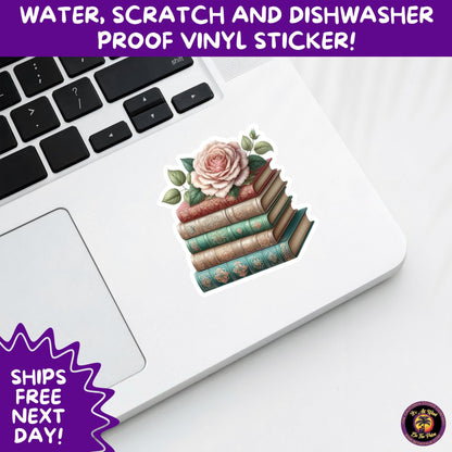 1. SMUT BOOK LOVER | Stickers – Funny Romance Sticker Pack for Readers, Booktok Gifts, Steamy Books, Kindle Accessories, Waterproof Vinyl