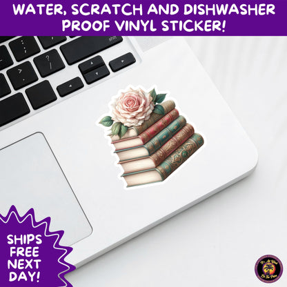 1. SMUT BOOK LOVER | Stickers – Funny Romance Sticker Pack for Readers, Booktok Gifts, Steamy Books, Kindle Accessories, Waterproof Vinyl