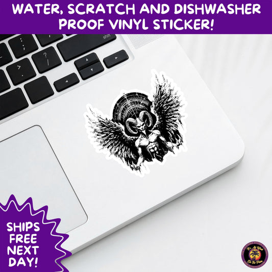 HALLOWEEN VINYL STICKERS | Spooky Ghosts, Witches, Pumpkins, Skulls and Bats – Waterproof Halloween Sticker Pack for All Ages