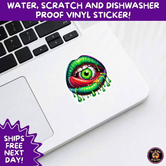 HALLOWEEN VINYL STICKERS | Spooky Ghosts, Witches, Pumpkins, Skulls and Bats – Waterproof Halloween Sticker Pack for All Ages