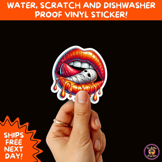 HALLOWEEN VINYL STICKERS | Spooky Ghosts, Witches, Pumpkins, Skulls and Bats – Waterproof Halloween Sticker Pack for All Ages