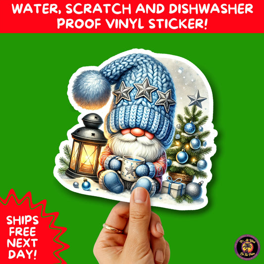 CHRISTMAS STICKER PACK | Festive Holiday Decor Vinyl Stickers Perfect for Journals Gifts Planners Stocking Stuffers Winter for gnome lovers