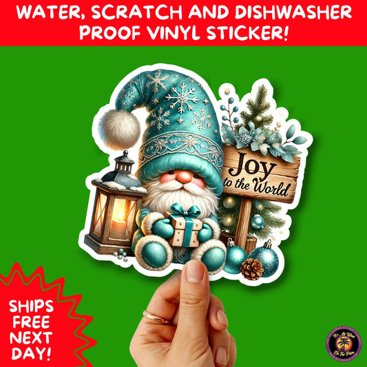 CHRISTMAS STICKER PACK | Festive Holiday Decor Vinyl Stickers Perfect for Journals Gifts Planners Stocking Stuffers Winter for gnome lovers