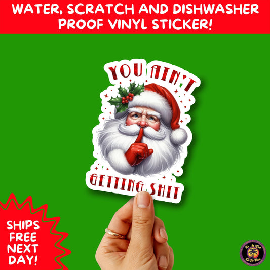 CHRISTMAS STICKER PACK | Festive Holiday Decor Vinyl Stickers Perfect for Journals Gifts Planners Stocking Stuffers Winter for gnome lovers