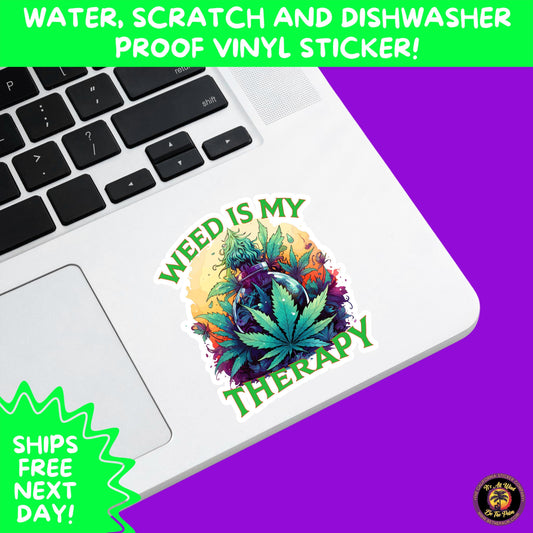 WEED STICKER SET | Funny 420 Cannabis Stickers for Water Bottle, Laptop, Hydroflask, Stoner Gift Idea, Smoker Vinyl Decal Pack