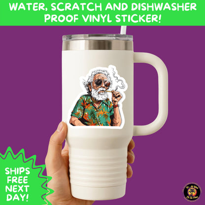 WEED STICKER SET | Funny 420 Cannabis Stickers for Water Bottle, Laptop, Hydroflask, Stoner Gift Idea, Smoker Vinyl Decal Pack