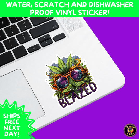 WEED STICKER SET | Funny 420 Cannabis Stickers for Water Bottle, Laptop, Hydroflask, Stoner Gift Idea, Smoker Vinyl Decal Pack