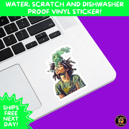 WEED STICKER SET | Funny 420 Cannabis Stickers for Water Bottle, Laptop, Hydroflask, Stoner Gift Idea, Smoker Vinyl Decal Pack