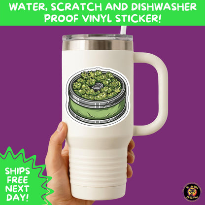 WEED STICKER SET | Funny 420 Cannabis Stickers for Water Bottle, Laptop, Hydroflask, Stoner Gift Idea, Smoker Vinyl Decal Pack