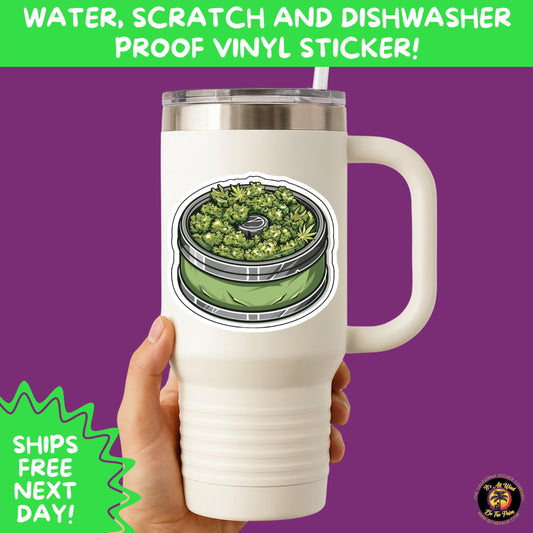 WEED STICKER SET | Funny 420 Cannabis Stickers for Water Bottle, Laptop, Hydroflask, Stoner Gift Idea, Smoker Vinyl Decal Pack