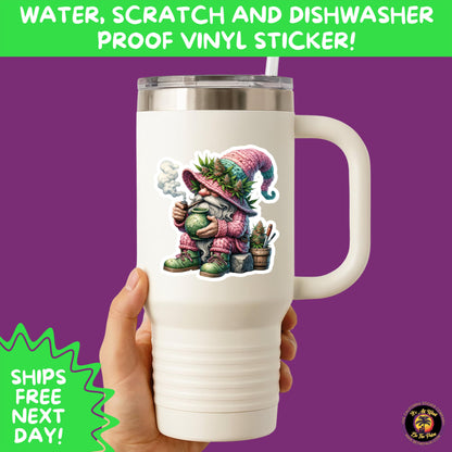WEED STICKER SET | Funny 420 Cannabis Stickers for Water Bottle, Laptop, Hydroflask, Stoner Gift Idea, Smoker Vinyl Decal Pack