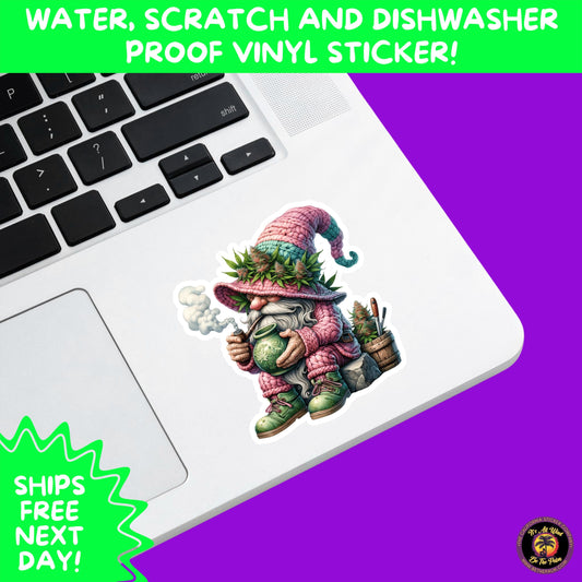 WEED STICKER SET | Funny 420 Cannabis Stickers for Water Bottle, Laptop, Hydroflask, Stoner Gift Idea, Smoker Vinyl Decal Pack