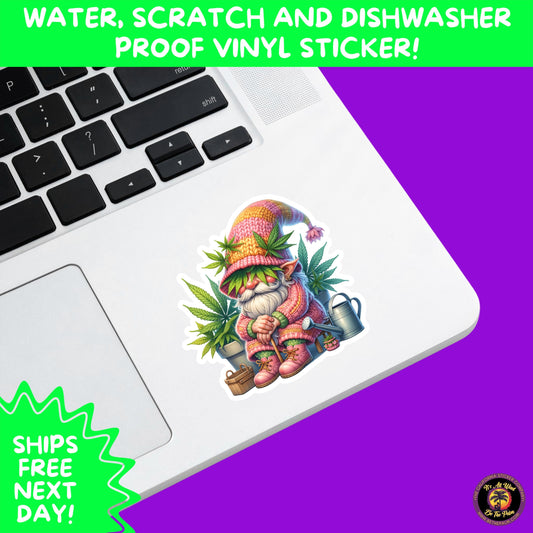 WEED STICKER SET | Funny 420 Cannabis Stickers for Water Bottle, Laptop, Hydroflask, Stoner Gift Idea, Smoker Vinyl Decal Pack
