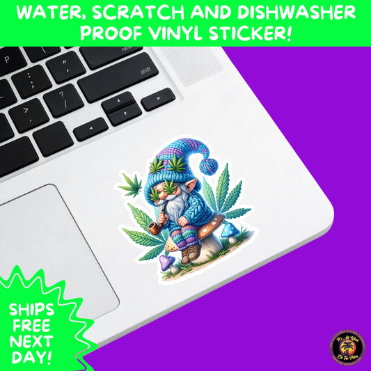 WEED STICKER SET | Funny 420 Cannabis Stickers for Water Bottle, Laptop, Hydroflask, Stoner Gift Idea, Smoker Vinyl Decal Pack