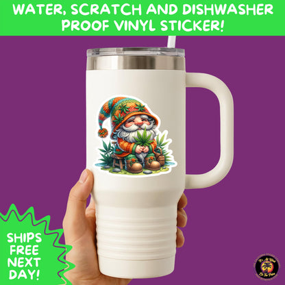 WEED STICKER SET | Funny 420 Cannabis Stickers for Water Bottle, Laptop, Hydroflask, Stoner Gift Idea, Smoker Vinyl Decal Pack