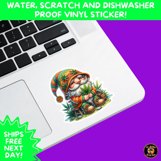 WEED STICKER SET | Funny 420 Cannabis Stickers for Water Bottle, Laptop, Hydroflask, Stoner Gift Idea, Smoker Vinyl Decal Pack