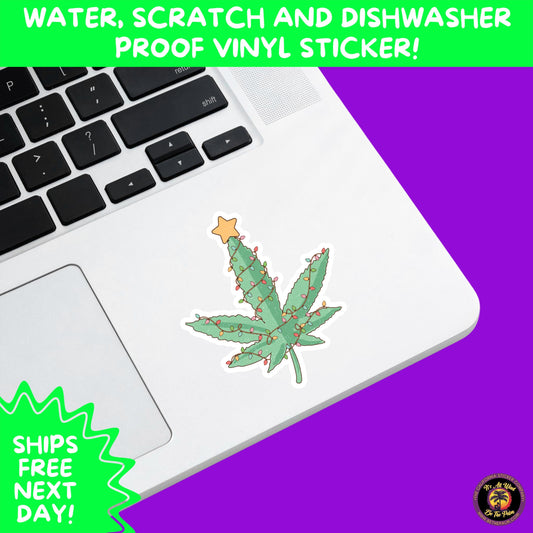 WEED STICKER SET | Funny 420 Cannabis Stickers for Water Bottle, Laptop, Hydroflask, Stoner Gift Idea, Smoker Vinyl Decal Pack