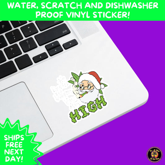WEED STICKER SET | Funny 420 Cannabis Stickers for Water Bottle, Laptop, Hydroflask, Stoner Gift Idea, Smoker Vinyl Decal Pack