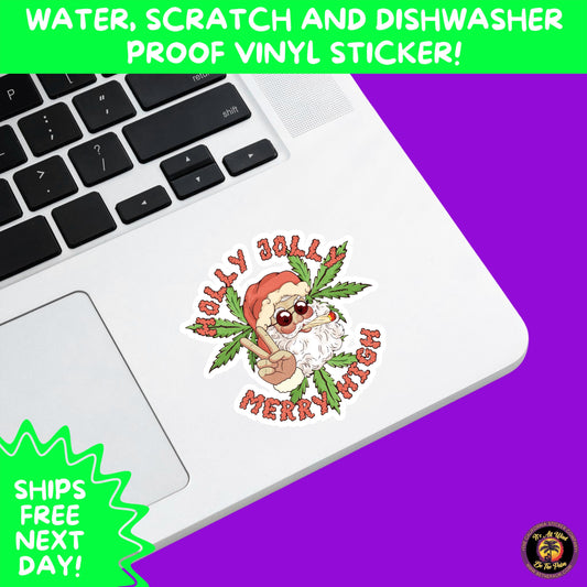 WEED STICKER SET | Funny 420 Cannabis Stickers for Water Bottle, Laptop, Hydroflask, Stoner Gift Idea, Smoker Vinyl Decal Pack