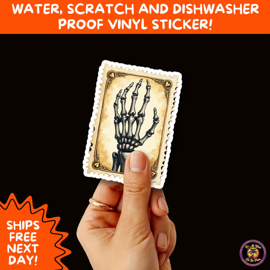 HALLOWEEN VINYL STICKERS | Spooky Ghosts, Witches, Pumpkins, Skulls and Bats – Waterproof Halloween Sticker Pack for All Ages
