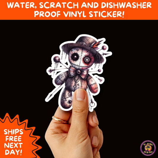HALLOWEEN VINYL STICKERS | Spooky Ghosts, Witches, Pumpkins, Skulls and Bats – Waterproof Halloween Sticker Pack for All Ages