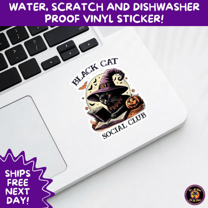 HALLOWEEN VINYL STICKERS | Spooky Ghosts, Witches, Pumpkins, Skulls and Bats – Waterproof Halloween Sticker Pack for All Ages