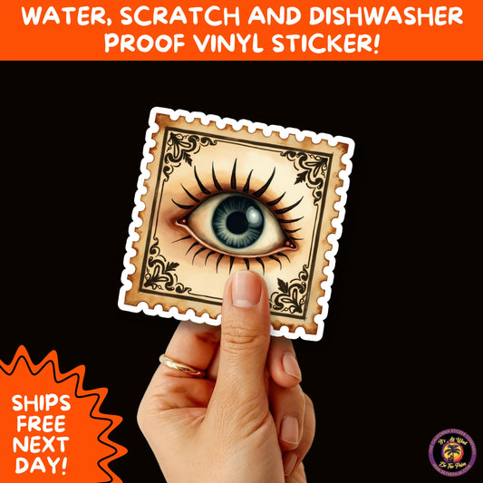 HALLOWEEN VINYL STICKERS | Spooky Ghosts, Witches, Pumpkins, Skulls and Bats – Waterproof Halloween Sticker Pack for All Ages
