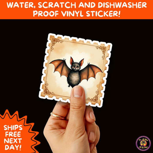 HALLOWEEN VINYL STICKERS | Spooky Ghosts, Witches, Pumpkins, Skulls and Bats – Waterproof Halloween Sticker Pack for All Ages