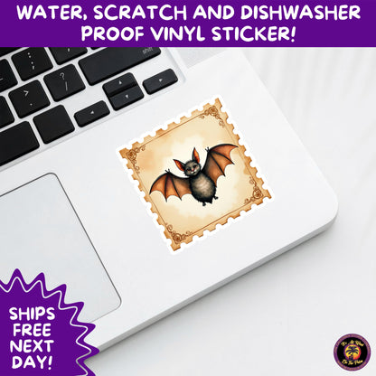 HALLOWEEN VINYL STICKERS | Spooky Ghosts, Witches, Pumpkins, Skulls and Bats – Waterproof Halloween Sticker Pack for All Ages