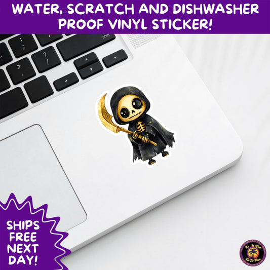 HALLOWEEN VINYL STICKERS | Spooky Ghosts, Witches, Pumpkins, Skulls and Bats – Waterproof Halloween Sticker Pack for All Ages