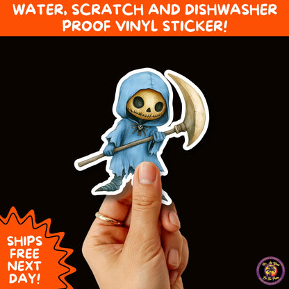 HALLOWEEN VINYL STICKERS | Spooky Ghosts, Witches, Pumpkins, Skulls and Bats – Waterproof Halloween Sticker Pack for All Ages