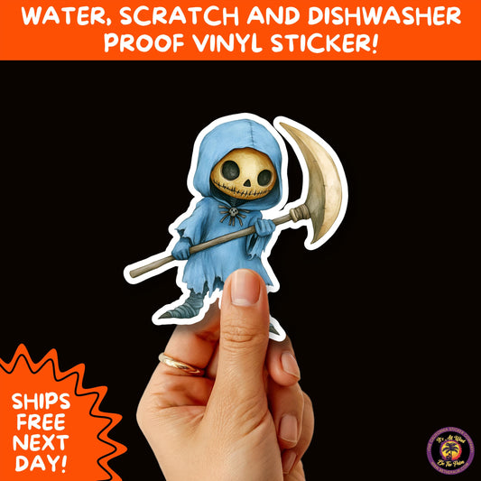 HALLOWEEN VINYL STICKERS | Spooky Ghosts, Witches, Pumpkins, Skulls and Bats – Waterproof Halloween Sticker Pack for All Ages