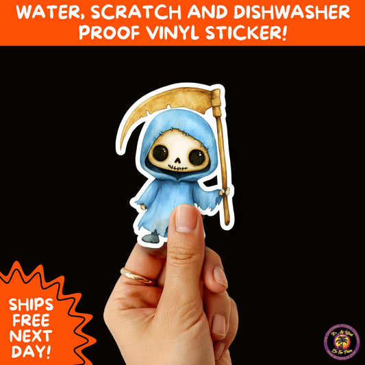 HALLOWEEN VINYL STICKERS | Spooky Ghosts, Witches, Pumpkins, Skulls and Bats – Waterproof Halloween Sticker Pack for All Ages