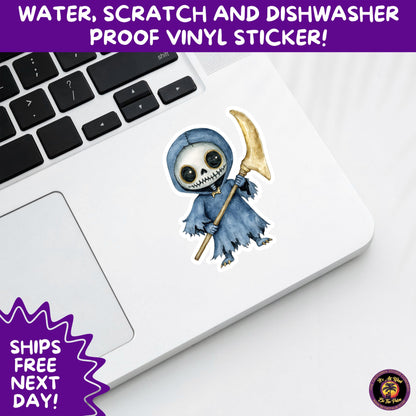 HALLOWEEN VINYL STICKERS | Spooky Ghosts, Witches, Pumpkins, Skulls and Bats – Waterproof Halloween Sticker Pack for All Ages