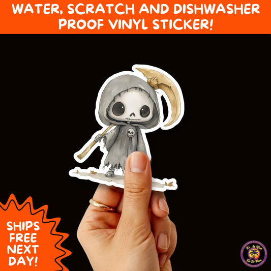 HALLOWEEN VINYL STICKERS | Spooky Ghosts, Witches, Pumpkins, Skulls and Bats – Waterproof Halloween Sticker Pack for All Ages
